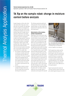 Automatisation de l'analyse thermique 