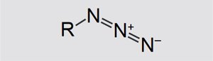 Figure 1. Structure of an azide.