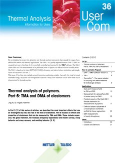 Thermal Analysis UserCom 36