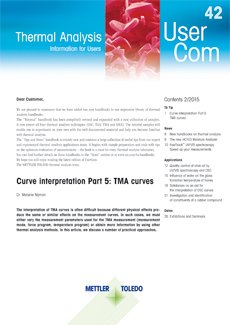 Thermal Analysis UserCom 42