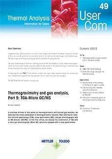 Thermal Analysis UserCom 49