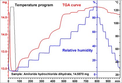 TGA-Sorption analysis