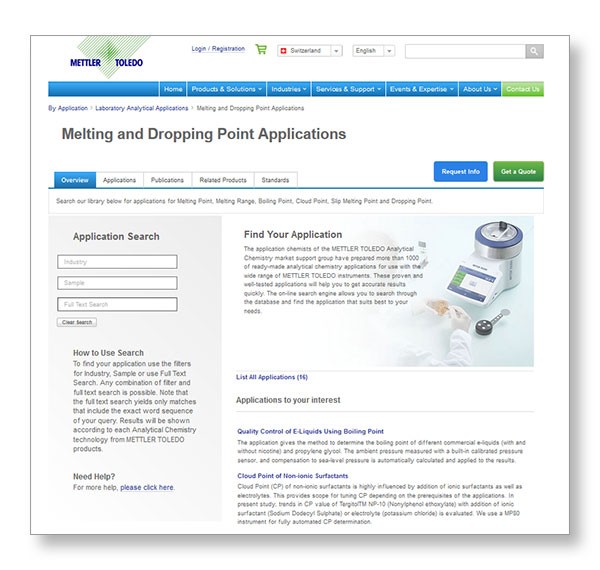 Compact Karl Fischer titration featuring One Click™ Water Determination