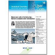 Analytical Chemistry UserCom 16 for Users of Titration and pH Systems, Density Meters and Refractometers