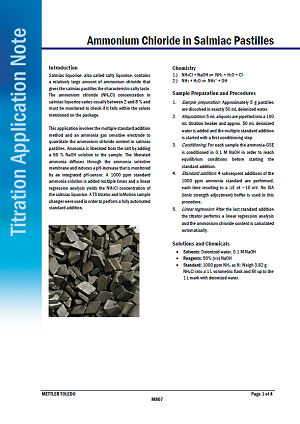 Metal Content in NMC Cathode Material of Lithium Ion Batteries by Complexometric Titration Using Cu-ISE