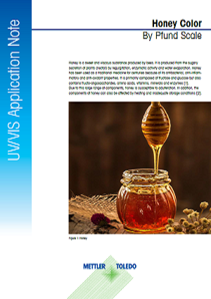 Determination of Honey Color Using UV Vis Spectroscopy