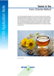 Tannin Content in Tea Using UV Vis Spectroscopy