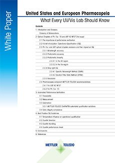 étalonnage de spectrophotomètre