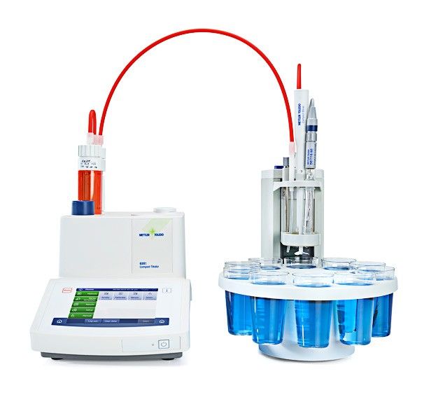 One Click-titrering med de nya potentiometriska titratorerna