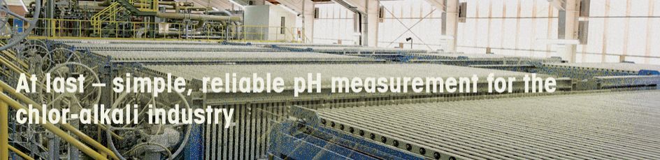 pH Meters in Chlorine Production alkali ph process analytics brine cycle chlorine ph chloralkali meter coolwater control ph electrode Inpro 4850