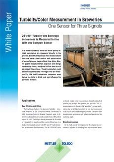 White Paper: Turbidity/Color Measurement in Breweries