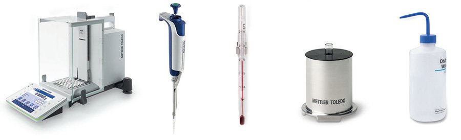 Ausrüstung für den Pipetten-Schnelltest Ausrüstung für den Pipetten-Schnelltest