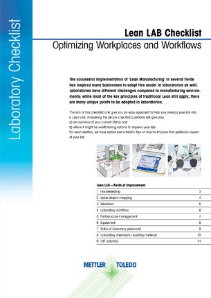 Lean Laboratory Checklist 
