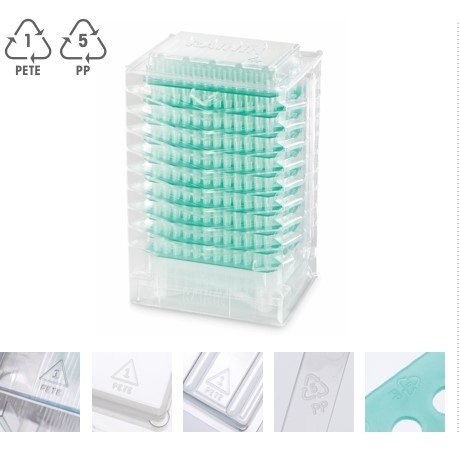 recyclable Rainin Green-Pak SpaceSaver GPS family recyclable Rainin Green-Pak SpaceSaver GPS family