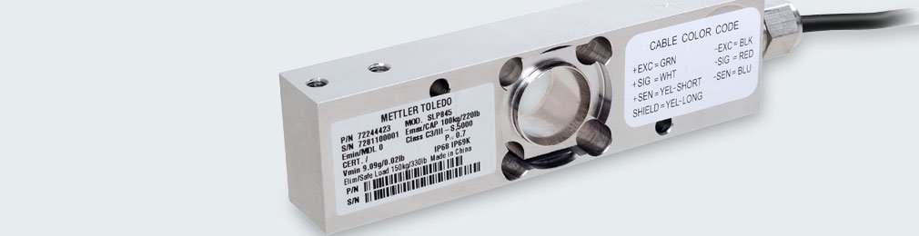 Een krachtsensor of single point load cell