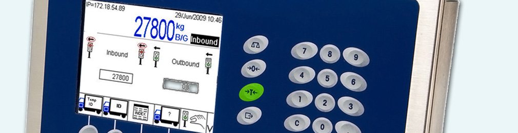 Weighing terminals with high performance