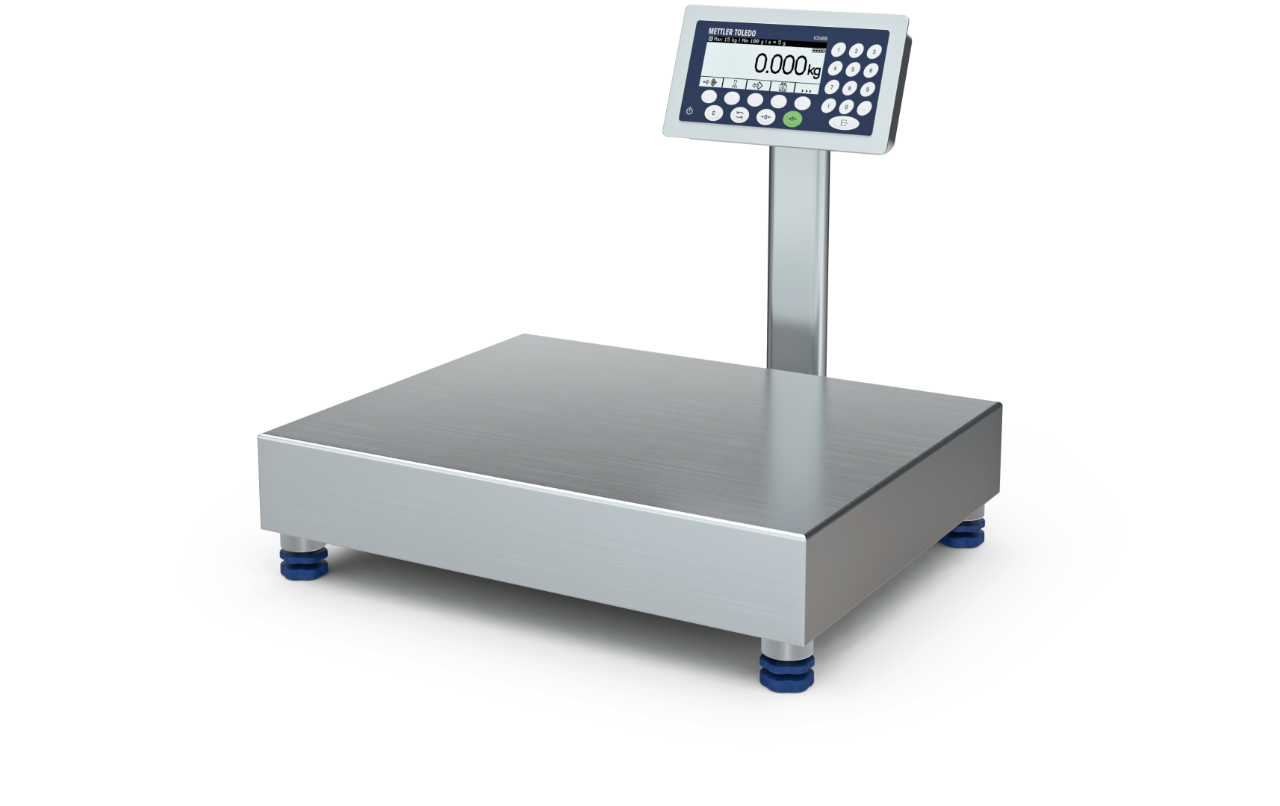 Efficient and reliable weighing with high-quality bench scales and portable scales for any type of industrial application.