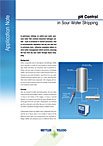 Frontpage Application Note pH Control in Sour Water Stripping