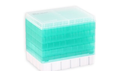 Stacked High-Throughput Pipette Tip Trays