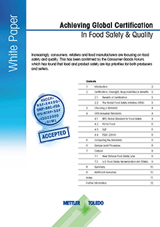 Achieving Global Certification In Food Safety