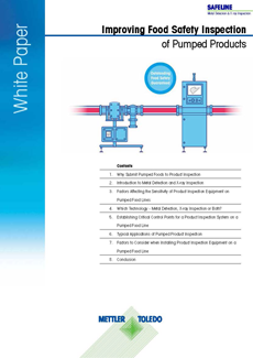 White Paper – Inspektion pumpfähiger Lebensmittel | Produktinspektion