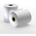 Paper roll dot matrix adhesive