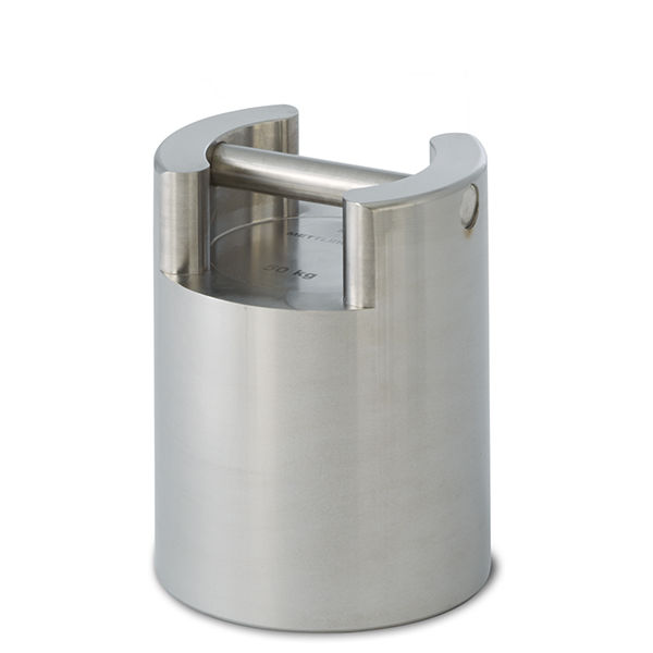 Weight cylindrical SS 50kg F2 Cal