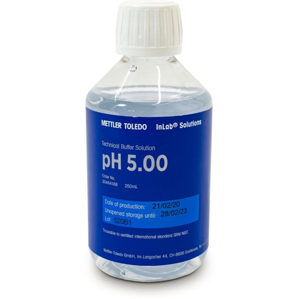 Buffer técnico pH 5.00 250 mL METTLER TOLEDO