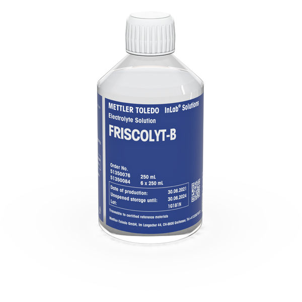 Electrolito FRISCOLYT B 250 mL METTLER TOLEDO