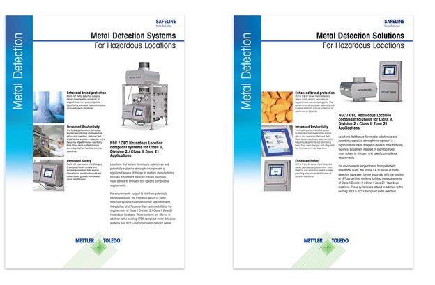 Metal Detection Solutions For Hazardous Locations (HazLoc)